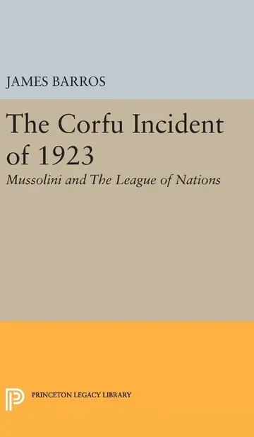 Cover of The Corfu Incident of 1923