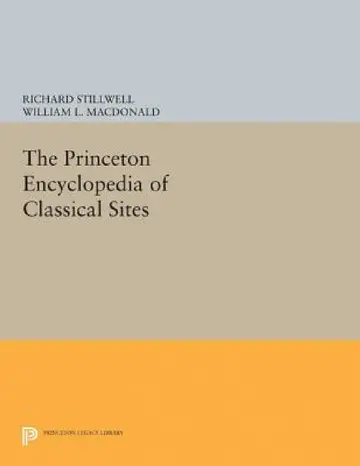 Cover of The Princeton Encyclopedia of Classical Sites