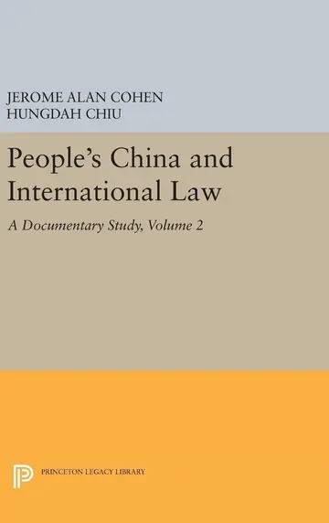 Cover of People's China and International Law