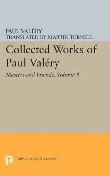 Cover of Collected Works of Paul Valery, Volume 9