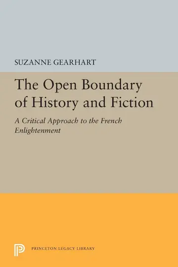 Cover of The Open Boundary of History and Fiction