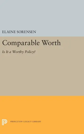 Cover of Comparable Worth