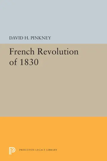 Cover of French Revolution of 1830