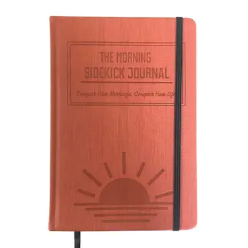 Cover of The Morning Sidekick Journal - Morning Habit Tracker! Create Your Perfect Morning Routine. A Science Driven Daily Planner for Building Positive Life Habits