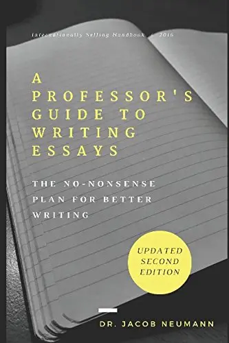 Cover of A Professor's Guide to Writing Essays