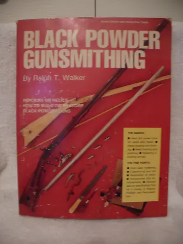 Cover of Black powder gunsmithing
