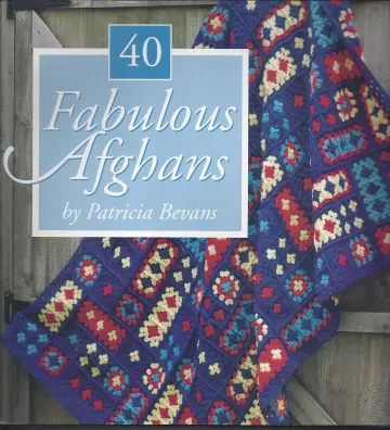 Cover of 40 Fabulous Afghans