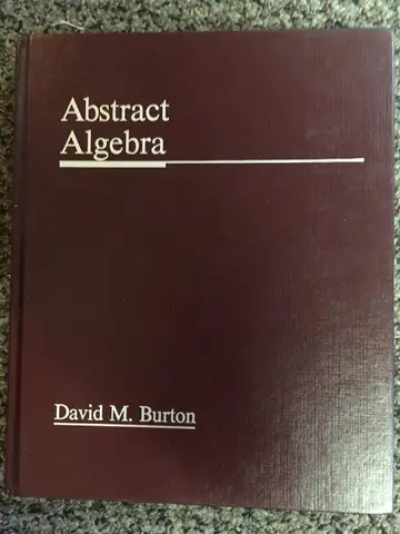 Cover of Abstract Algebra