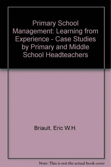 Cover of Primary School Management