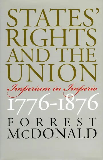 Cover of States' Rights and the Union