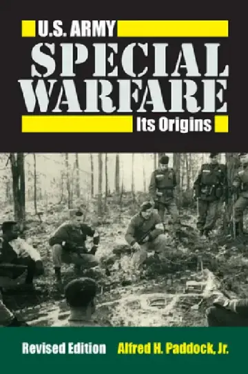 Cover of U.S. Army Special Warfare