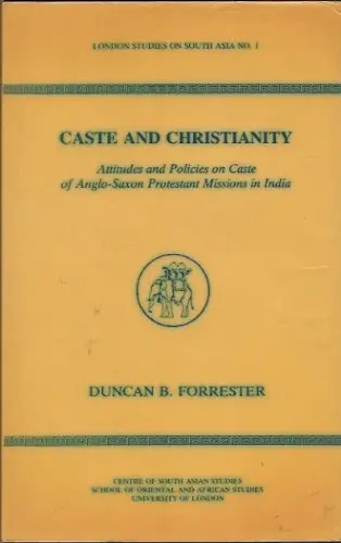Cover of Caste and Christianity