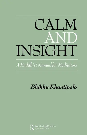 Cover of Calm and Insight