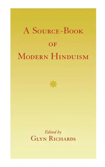 Cover of A Source Book Modern Hinduism