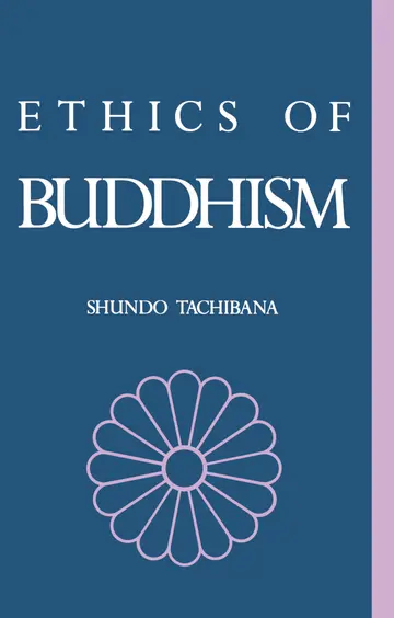 Cover of The Ethics of Buddhism