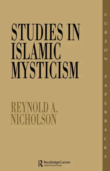 Cover of Studies in Islamic Mysticism