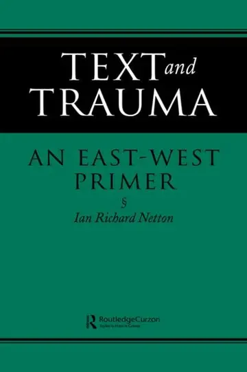 Cover of Text and Trauma