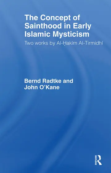 Cover of The Concept of Sainthood in Early Islamic Mysticism