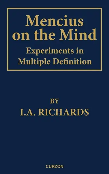 Cover of Mencius on the Mind