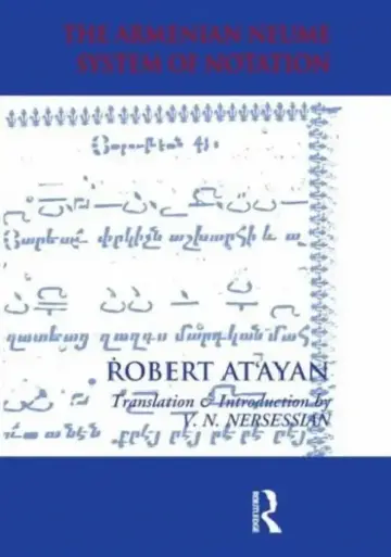 Cover of Armenian Neume System of Notation