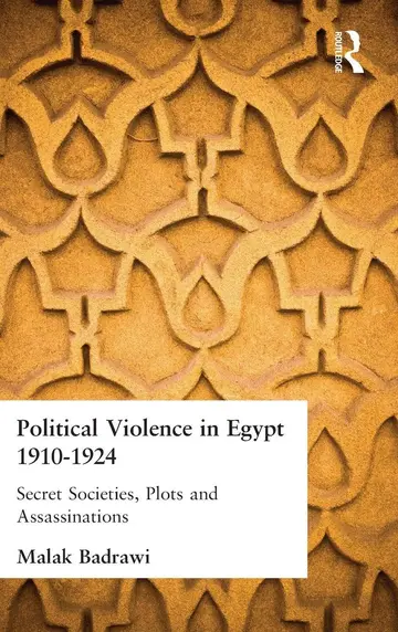 Cover of Political Violence in Egypt 1910-1925