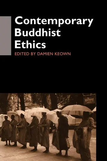 Cover of Contemporary Buddhist Ethics