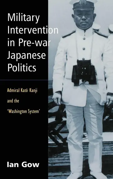 Cover of Military Intervention in Pre-War Japanese Politics