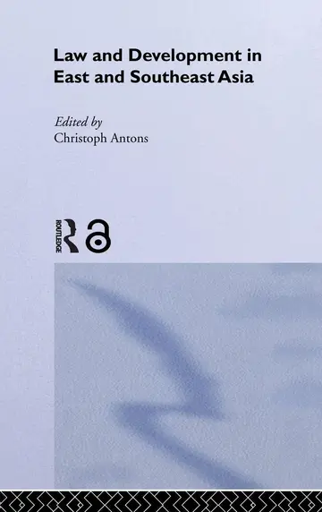 Cover of Law and Development in East and Southeast Asia