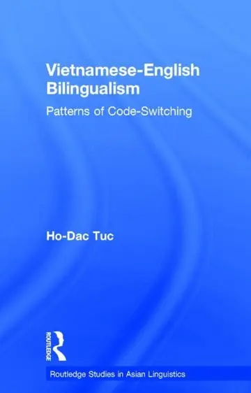 Cover of Vietnamese-English Bilingualism