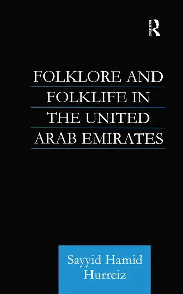 Cover of Folklore and Folklife in the United Arab Emirates