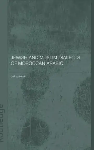 Cover of Jewish and Muslim Dialects of Moroccan Arabic