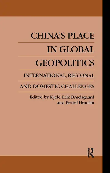 Cover of China's Place in Global Geopolitics