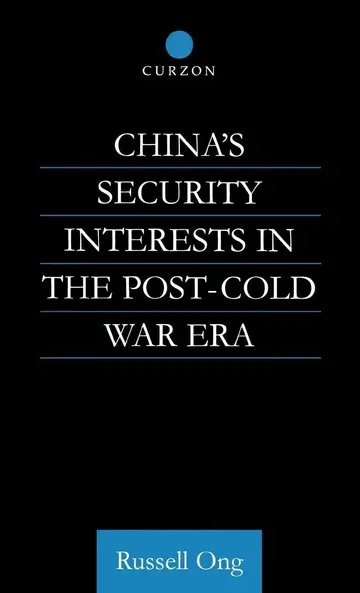 Cover of China's Security Interests in the Post-Cold War Era