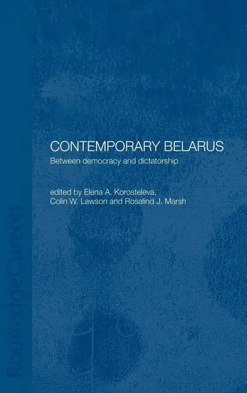 Cover of Contemporary Belarus