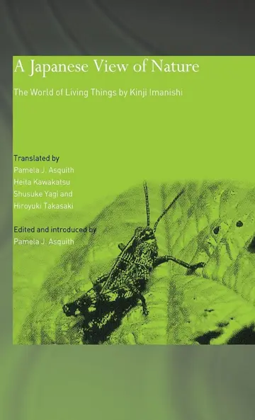 Cover of A Japanese View of Nature