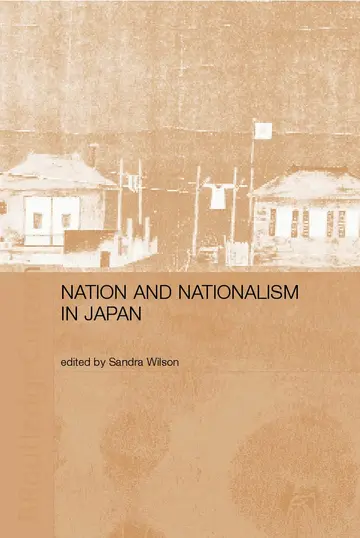 Cover of Nation and Nationalism in Japan