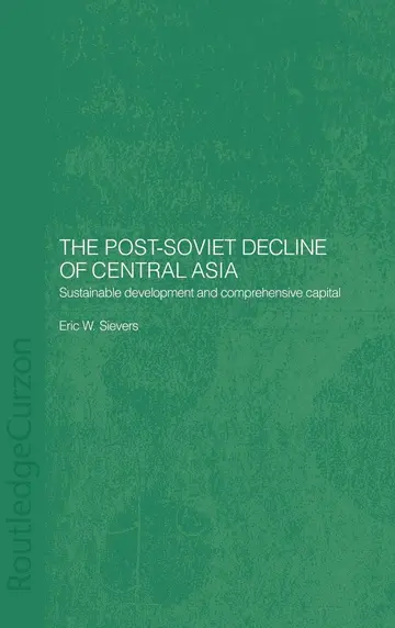 Cover of The Post-Soviet Decline of Central Asia
