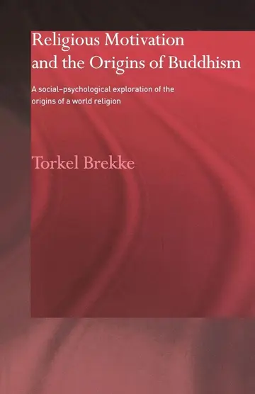 Cover of Religious Motivation and the Origins of Buddhism