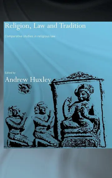 Cover of Religion, Law and Tradition