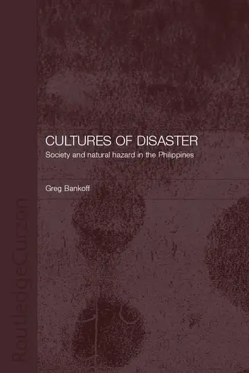 Cover of Cultures of Disaster