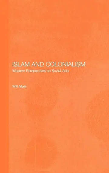 Cover of Islam and Colonialism
