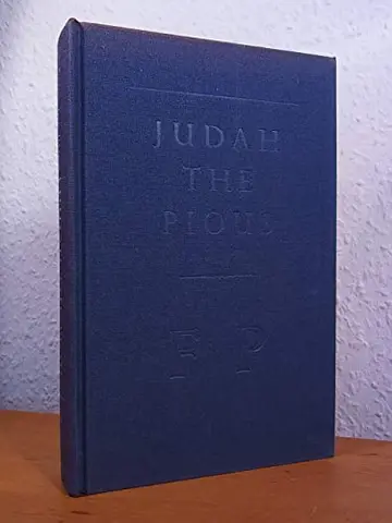 Cover of Judah the Pious