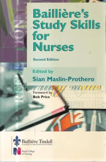 Cover of Bailliere's Study Skills for Nurses