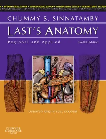 Cover of Last's Anatomy, International Edition