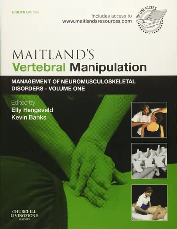 Cover of Maitlands Vertebral Manipulation Management of Neuromusculoskeletal Disorders 8Ed Volume 1