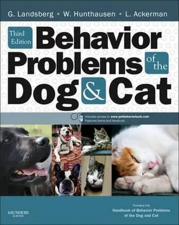 Cover of Behavior Problems of the Dog and Cat
