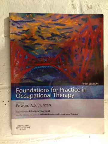 Cover of Foundations for Practice in Occupational Therapy
