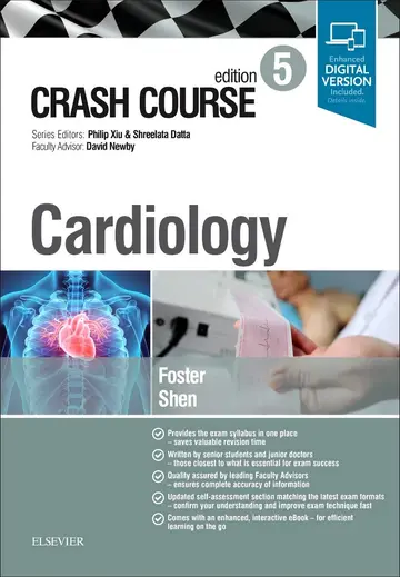 Cover of Crash Course Cardiology-5E