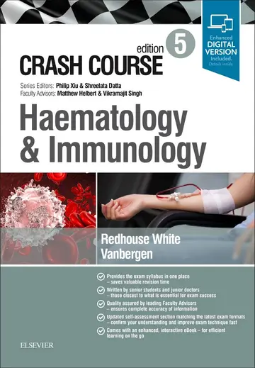 Cover of Crash Course Haematology and Immunology 5Ed