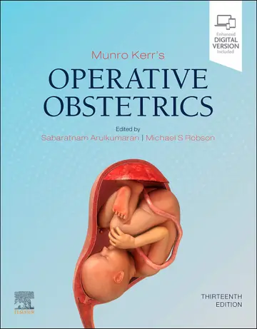 Cover of Munro Kerrs Operative Obstetrics 13Ed